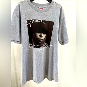 Supreme Mary J Blige Real Love T-Shirt